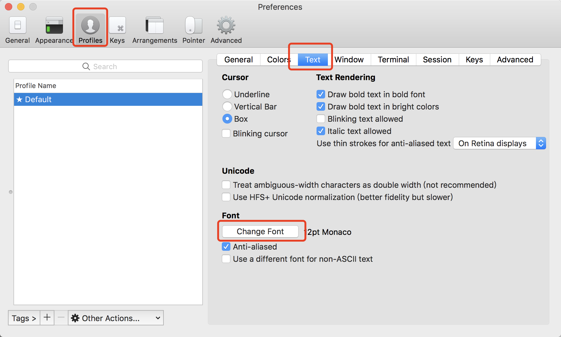 苹果mac下iTerm2主题配置